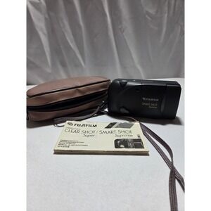 Fujifilm Smart Shot Supreme 35mm Film Camera Fujinon Lens Panorama with Case